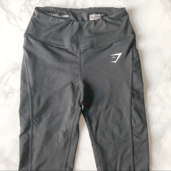 Gymshark DRY sculpture crop legging black XS - Picture 2 of 2